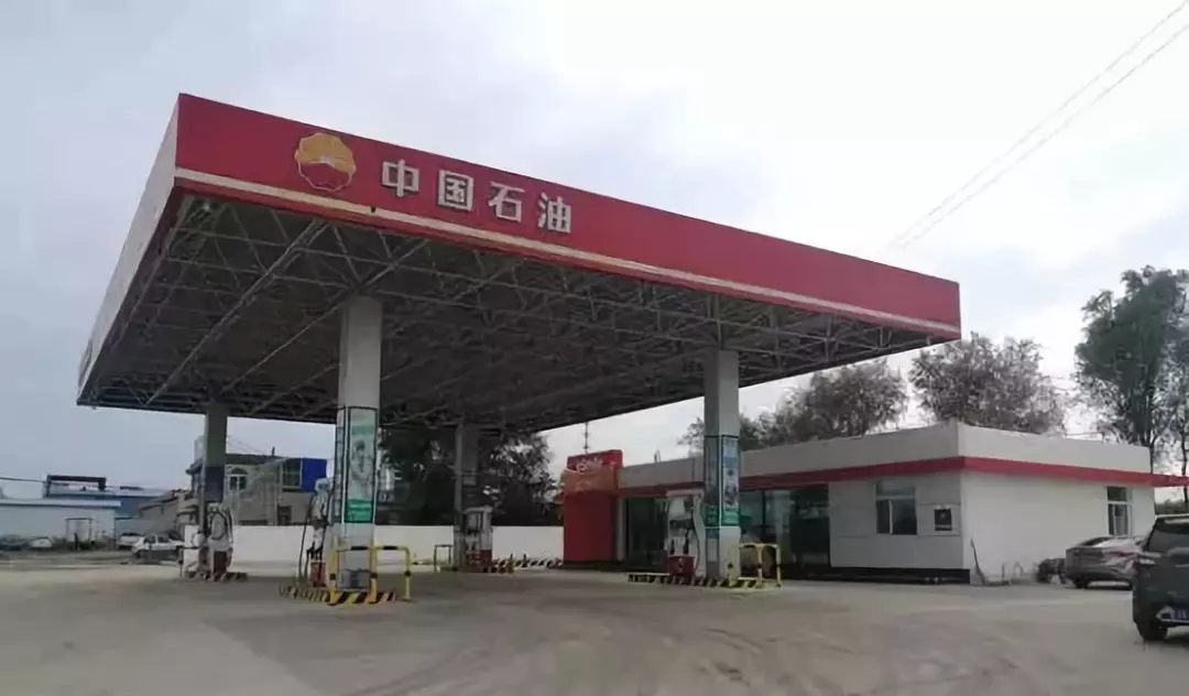 加油站空氣源熱泵采暖案例外景 加油站空氣源熱泵采暖案例外景